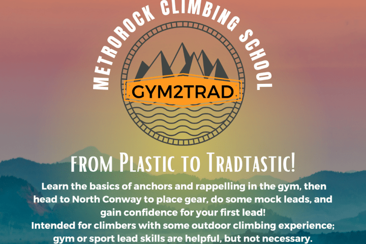 GYM to TRAD with MetroRock and IMCS